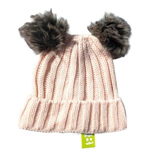 Crazy 8 12-24m Pink PomPom Beanie